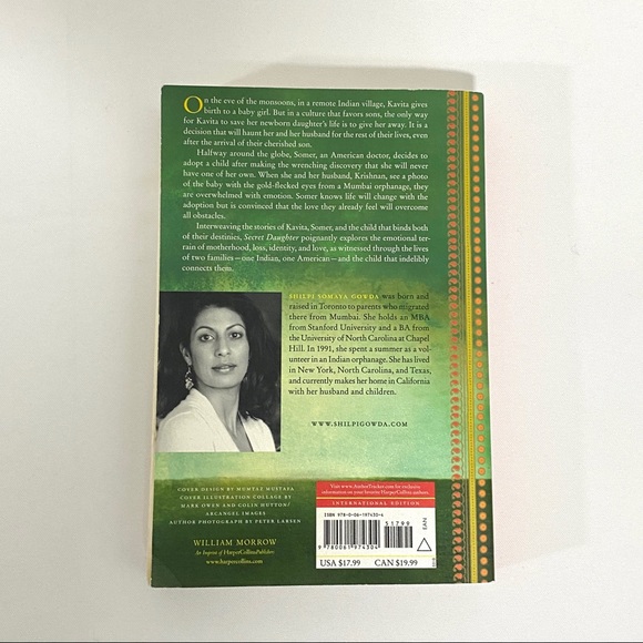 Secret Daughter Softcover book by Shilpi Somaya Gowda - Picture 2 of 4